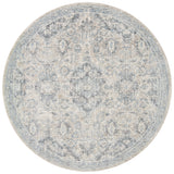 Stain-resistant, fade-resistant, and long-lasting, the Zuma Collection for Amber Lewis x Loloi features a soft pile in a serene grey, blue and ivory palette. Zuma also carries the Okeo-Tex® label, ensuring the rug's materials do not contain harmful substances. Power Loomed 100% Polyester Pile ZUM-06 AL Pebble / Stone