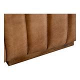 Wrapped in premium, channel-stitched top-grain leather and with spacious seating for 3, this Castle Sofa Cappuccino is a dapper piece to add to any living room or lounge area. With extra deep cushion spring support, this is perfect for unwinding after a long day in.   Dimensions: 94.5"W x 40.5"D x 27.5"H  Seat Height: 17" Back Height: 10" Arm Height: 10" 