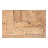 Formed from solid reclaimed oak, the Evander Coffee Table features wild grains and knots, producing a unique surface alongside its modern, blocked construction. We'd love to see this featured in your living room, lounge area, or others space!  Dimensions: 39.5"W x 39.5"D x 16.5"H  Materials:  Solid Reclaimed Oak Frame, Oak Veneer over Plywood