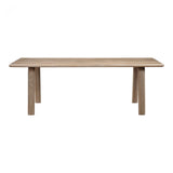 Malibu Dining Table - White Oak | shipping 5/08/2024