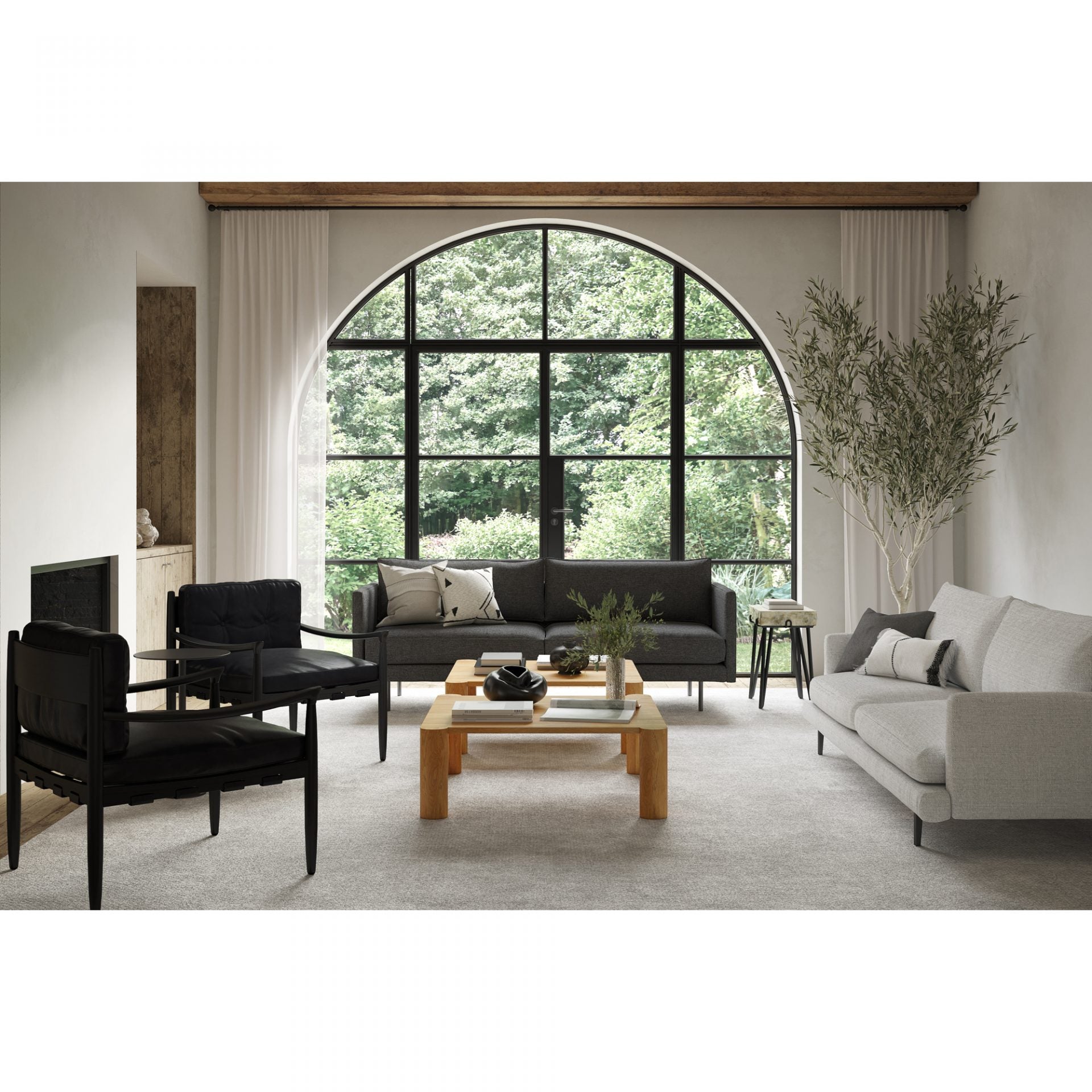This Turner Leather Chair is a boldly blocked silhouette with swooped armrests, buttery soft top-grain leather, and solid ash wooden frame modernize this stately accent chair. The button-tufted cushion supports a gentle half-back, and a bonded leather support weave softens a wider seat underneath the feather + foam-filled cushion -- a comfy piece to add to any living room!  Size: 28.5"W x 30"D x 30"H
