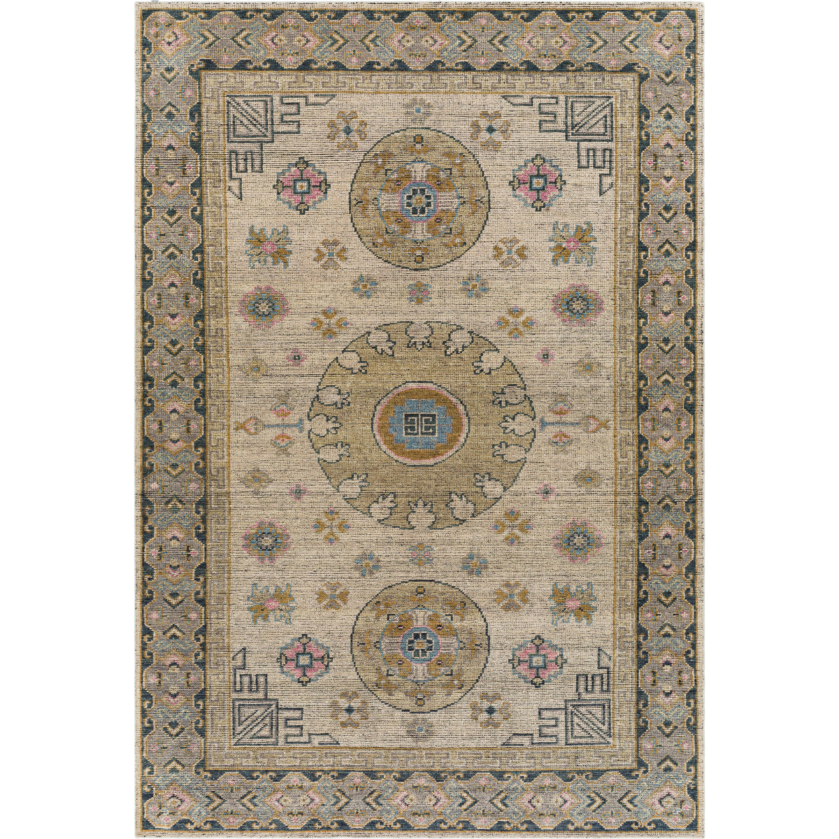 Smyrna Hand-Knotted Rug
