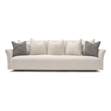 The Charlotte Sofa Family by Verellen is a classic piece that gains elegance and relevance with a new minimal base. Made with a sustainably harvested hardwood frame, it comes standard with: Amethyst Home provides interior design, new home construction design consulting, vintage area rugs, and lighting in the Houston metro area.