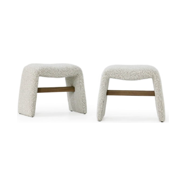 Pull up Verellen's Oakley Dining Stool for the impromptu guest. This comfy stool comes standard with:  foam and fiber seat construction tight seat sits on glides exposed wood stretcher specify finish