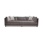 This Seymour Sofa Family by Verellen features a deep seat and exposed wood. A modern classic, the Seymour Sofa Family will elevate the space of any living room or den area.