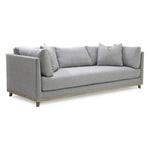 This Seymour Sofa Family by Verellen features a deep seat and exposed wood. A modern classic, the Seymour Sofa Family will elevate the space of any living room or den area.