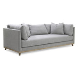 This Seymour Sofa Family by Verellen features a deep seat and exposed wood. A modern classic, the Seymour Sofa Family will elevate the space of any living room or den area.