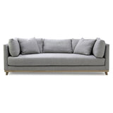 This Seymour Sofa Family by Verellen features a deep seat and exposed wood. A modern classic, the Seymour Sofa Family will elevate the space of any living room or den area.