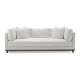 This Seymour Sofa Family by Verellen features a deep seat and exposed wood. A modern classic, the Seymour Sofa Family will elevate the space of any living room or den area.
