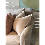 A Verellen best-seller, the Victor Sofa Family is made with a sustainably harvested hardwood frame and 8-way hand-tied seat construction. Each sofa comes standard with:  • Spring Down Seat Construction • Notch Bottom Back Pillows • Knife Edge Toss • Double Needle • Slipcovered and Upholstered Available • Optional Nail Head Selection Around Base of Upholstery Only • Standard Decorative Nickel Caster with Front Foot Caps