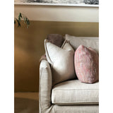 A Verellen best-seller, the Victor Sofa Family is made with a sustainably harvested hardwood frame and 8-way hand-tied seat construction. Each sofa comes standard with:  • Spring Down Seat Construction • Notch Bottom Back Pillows • Knife Edge Toss • Double Needle • Slipcovered and Upholstered Available • Optional Nail Head Selection Around Base of Upholstery Only • Standard Decorative Nickel Caster with Front Foot Caps