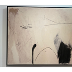 Featuring Studio Abstract Art by Wendover Art at Amethyst Home. This Studio Abstract Art is a wrapped raw canvas with hand applied gold leaf. This brings a moody, sophisticated feel to any living room, entry way, or bedroom
Size: 55" x 46"Medium: Raw CanvasTreatment: Gallery Wrapped, Artist Enhanced Framed as shown.  Amethyst Home provides interior design, new home construction design consulting, vintage area rugs, and lighting in the Newport Beach metro area.